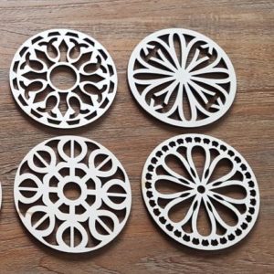 8 onderzetters van 11 cm