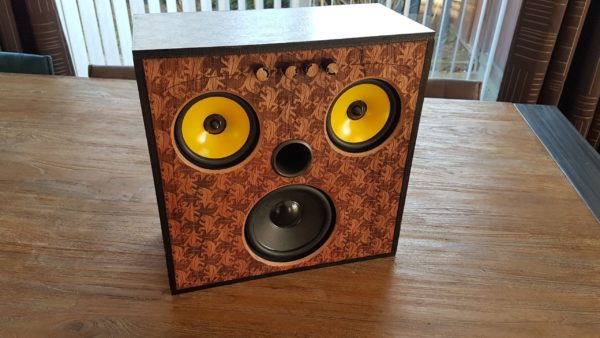 3x 50W bluetooth speaker