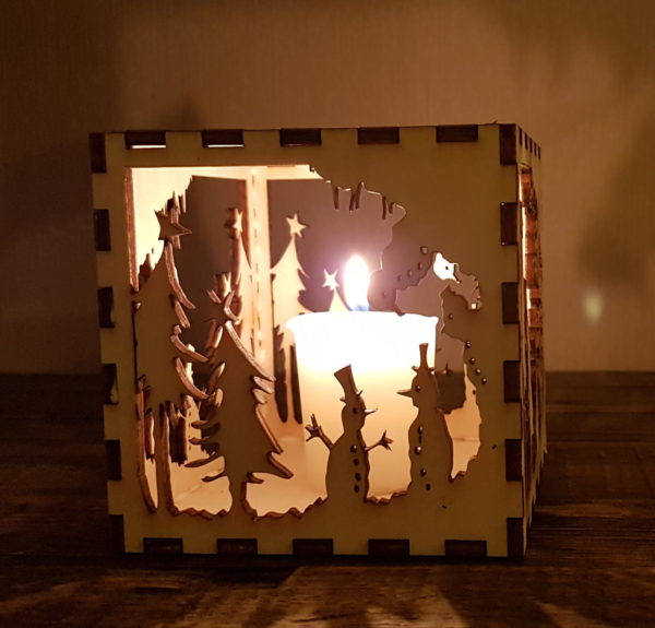 waxine lampje