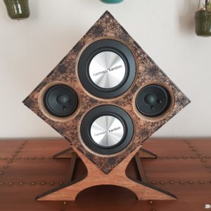 2x 40W bluetooth speaker