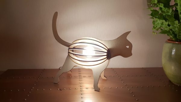 Kat lamp