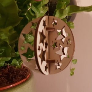 Kerstbal sterren