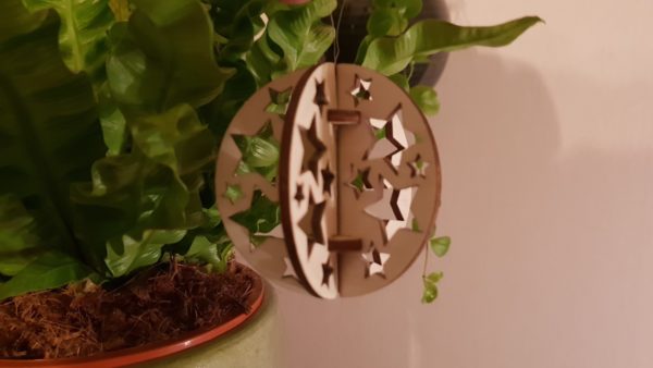 Kerstbal sterren