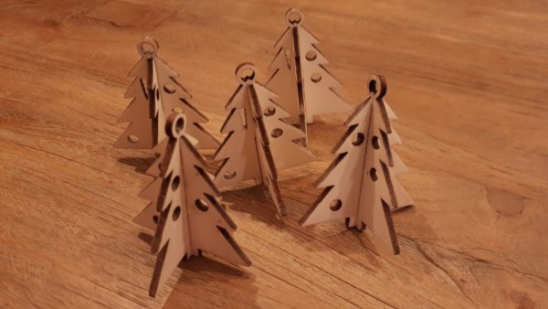 Kerstballen kerstboompjes