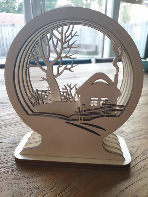 3D winterlandschap - Afbeelding 3