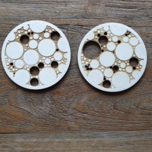 onderzetters Bubbels 2 stuks