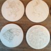 8 onderzetters 10cm Game of Thrones - Afbeelding 3