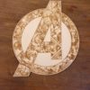 Pannen onderzetter Marvel (Avengers) Logo