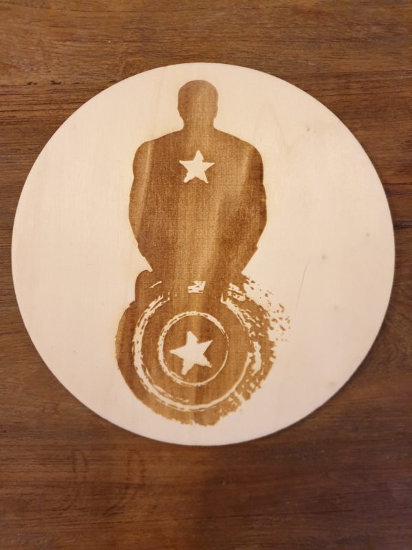 Pannen onderzetter Captain America