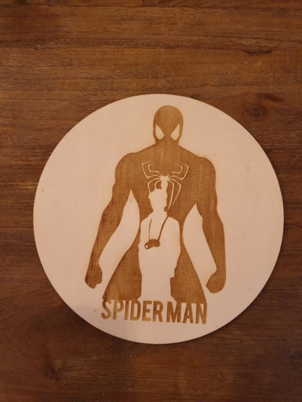 Pannen onderzetter Spiderman