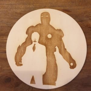 Pannen onderzetter Iron Man