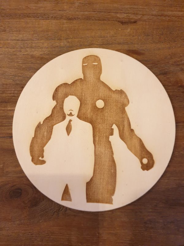 Pannen onderzetter Iron Man
