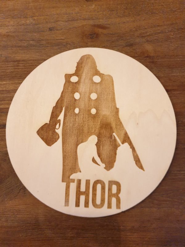 Pannen onderzetter Thor