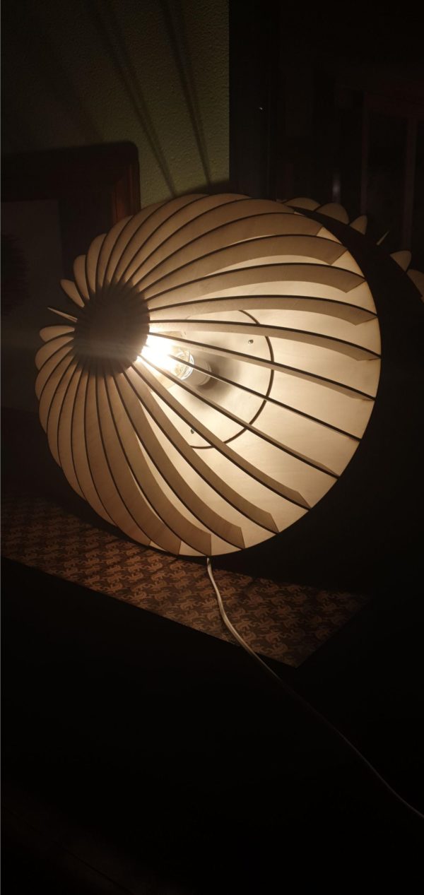 Wandlamp 50cm Bol - Afbeelding 3