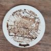 Onderzetter van uw Stad van multiplex 10cm - Afbeelding 3