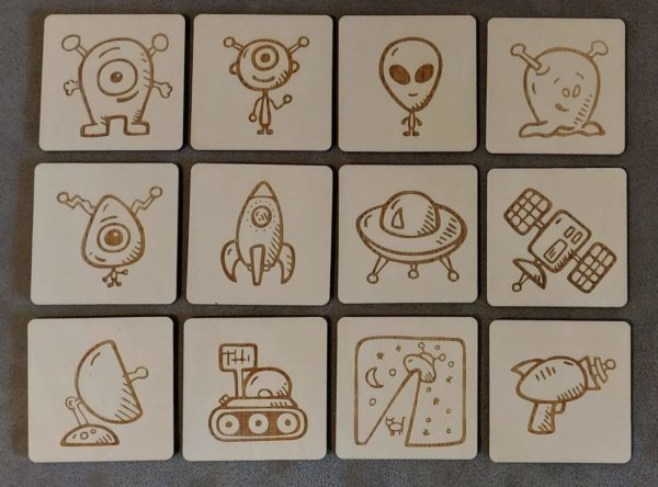 Onderzetters aliens