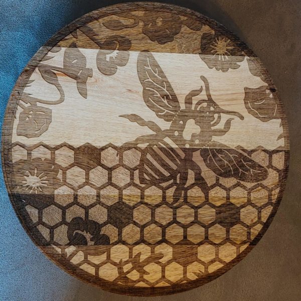 Mangohout dienblad