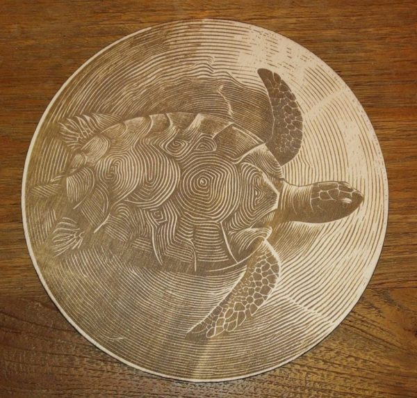 Pannenonderzetter #Ai Schildpad