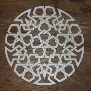 Pannenonderzetter mandala 1