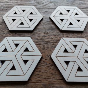 4 onderzetters