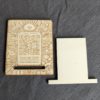 Houten persoonlijke QR code