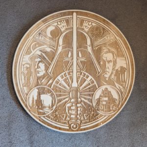 Star wars pannenonderzetter Darth Vader