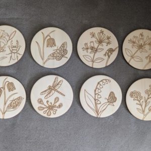 Flora & Fauna Onderzetters